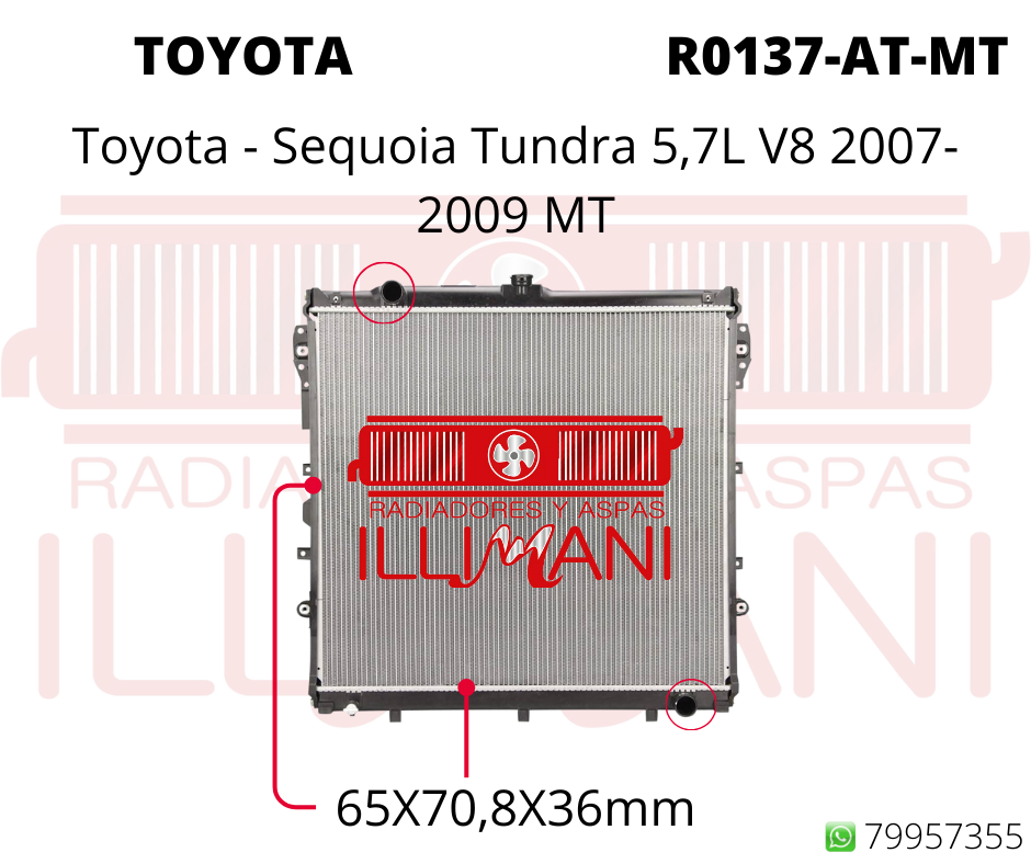 Toyota Sequoia / Tundra 5.7 2007 - 2009